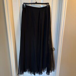 Patra size 14 full length black skirt